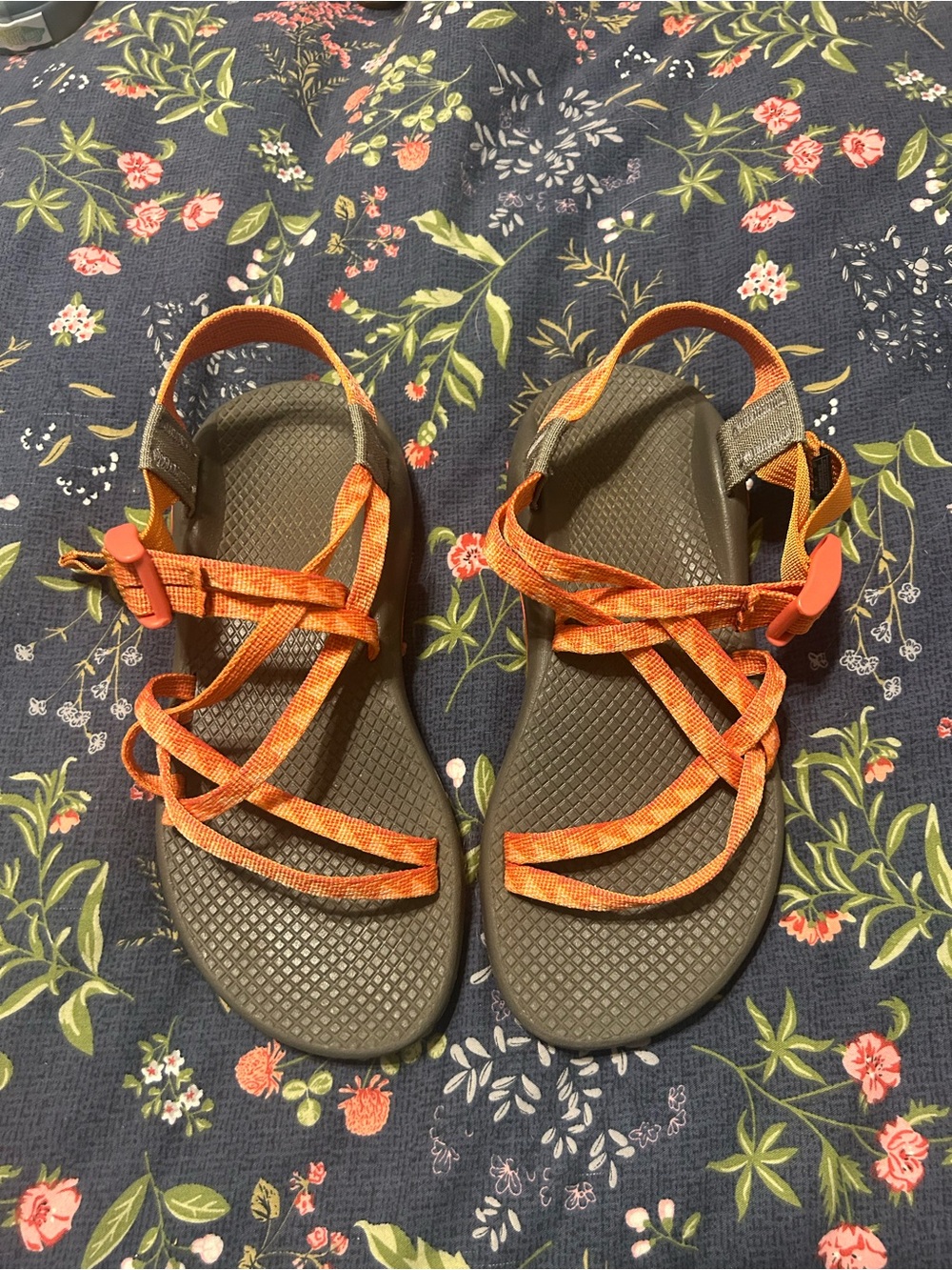 Chaco Sport Sandals with Orange Straps